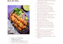 write SEO optimized food content and blogs food description